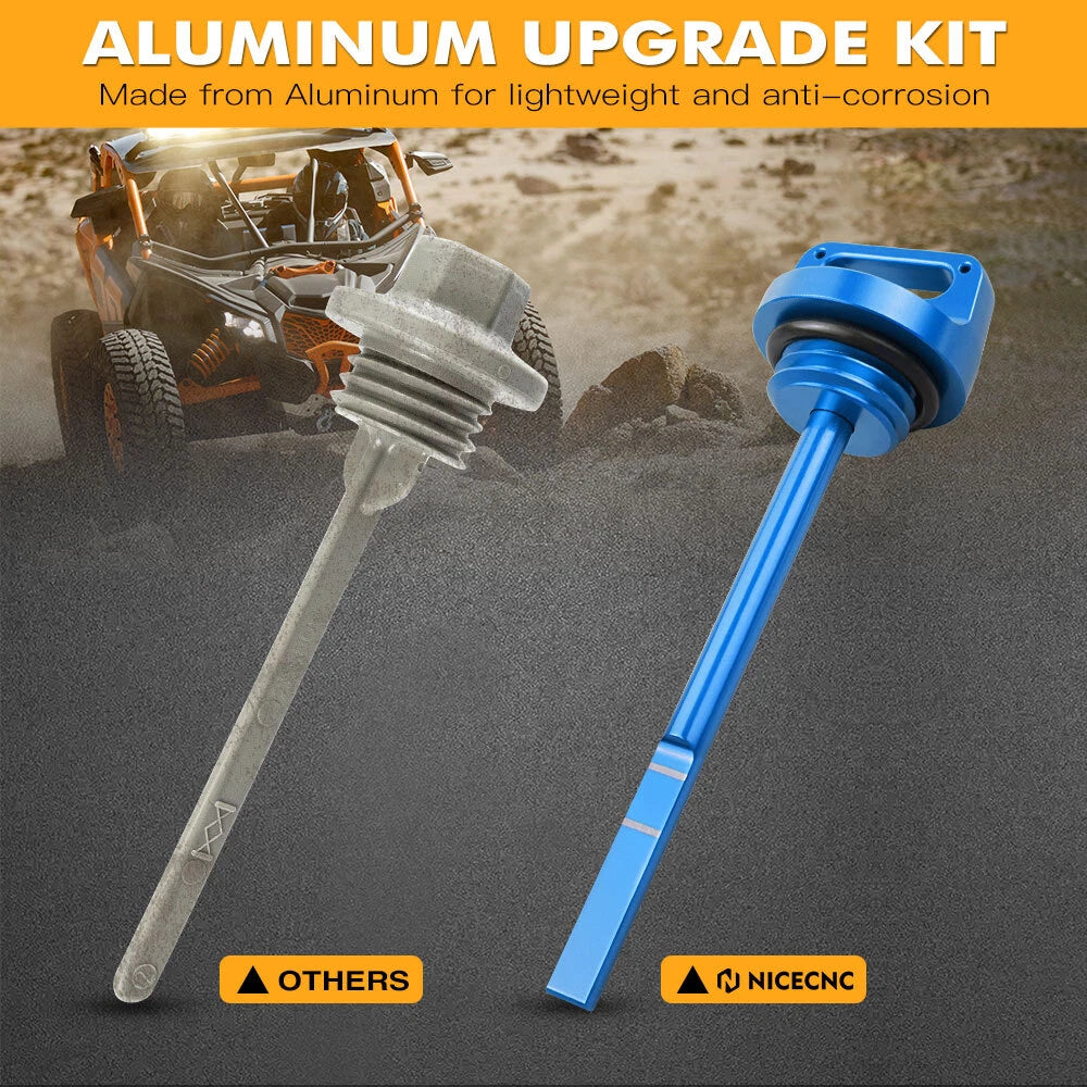 Aluminum Alloy Oil Dipstick #420256806 for Can-Am Defender HD10 HD8 (2016–2023)