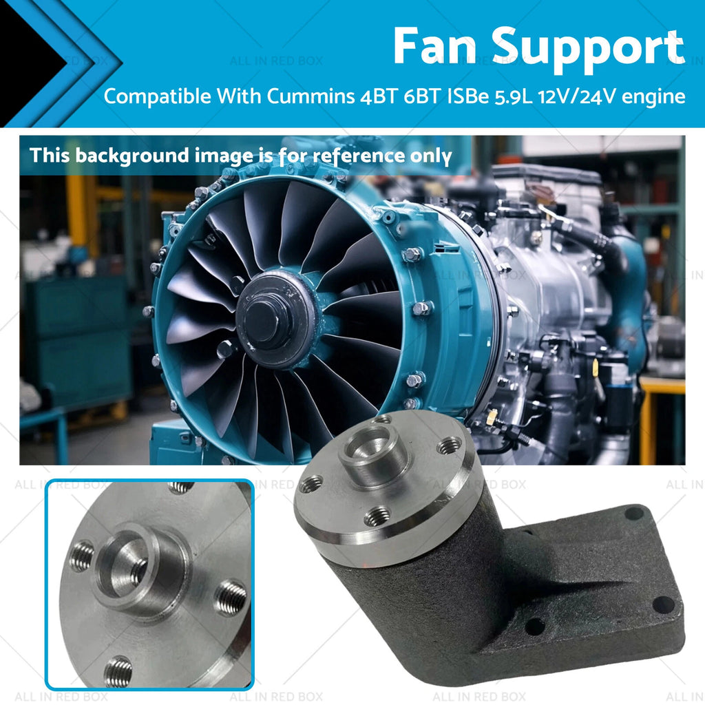 Fan Support for Cummins 4BT 6BT ISBe 5.9L Engine (3913433, 3910594)