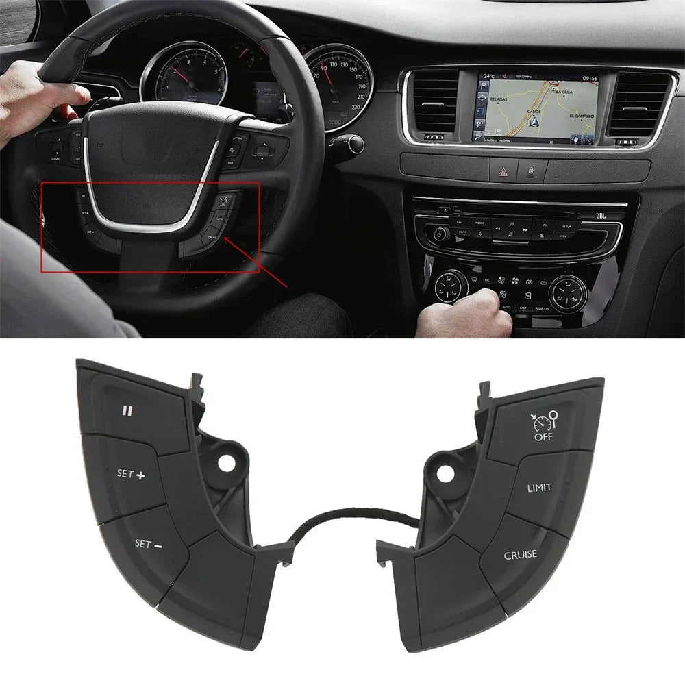 Cruise Control Switch Button for Peugeot 508 508SW (2011-2018)