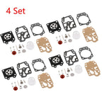 Set of 4 Carburetor Gasket Repair Kit for Walbro 43CC 52CC (40-5/44F-5 34F 36F 139F)