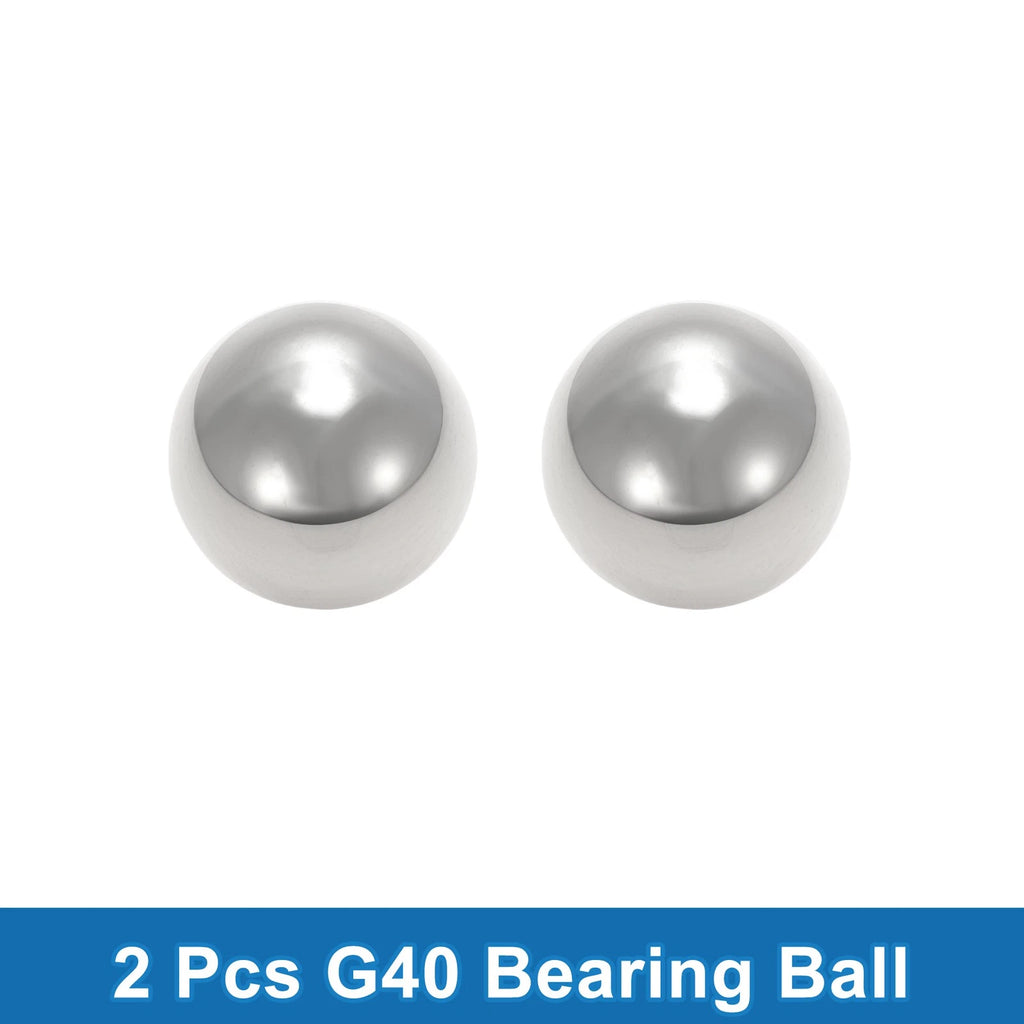 Set of 2 Steel Ball Bearings G40 Precision 31.0mm