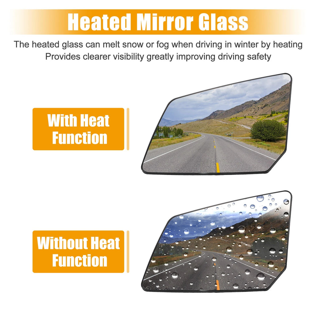 Heated Mirror Glass Set for Chevy Traverse, GMC Acadia (2017–2023) 15951926