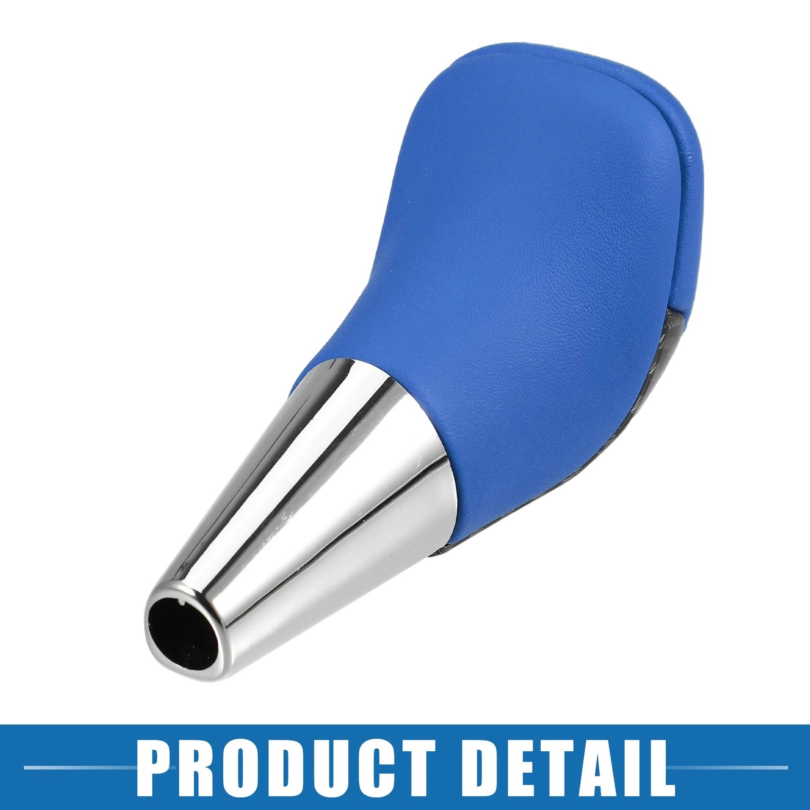 Gear Shift Knob for Toyota (Unpunched, Carbon Fiber Pattern, Blue)