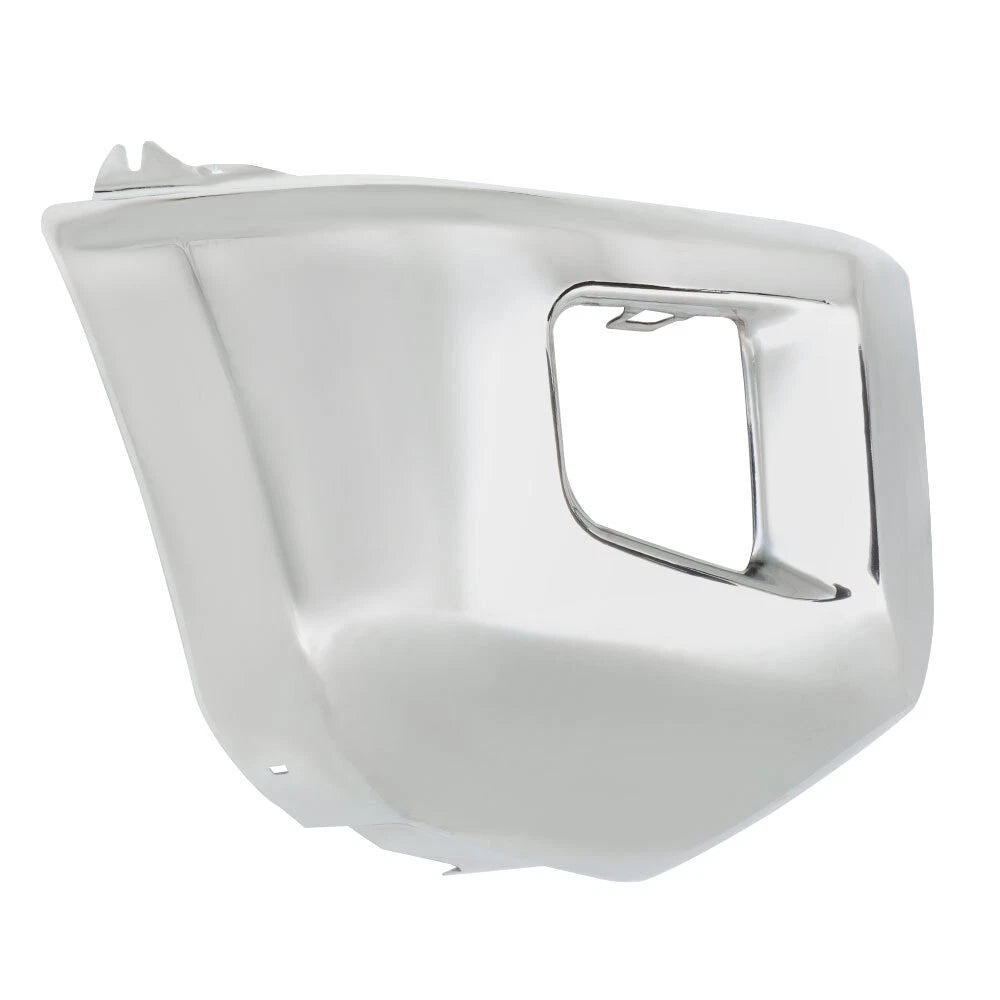 Passenger Side Chrome Front Bumper End Cap for Toyota Tundra (2014–2021)