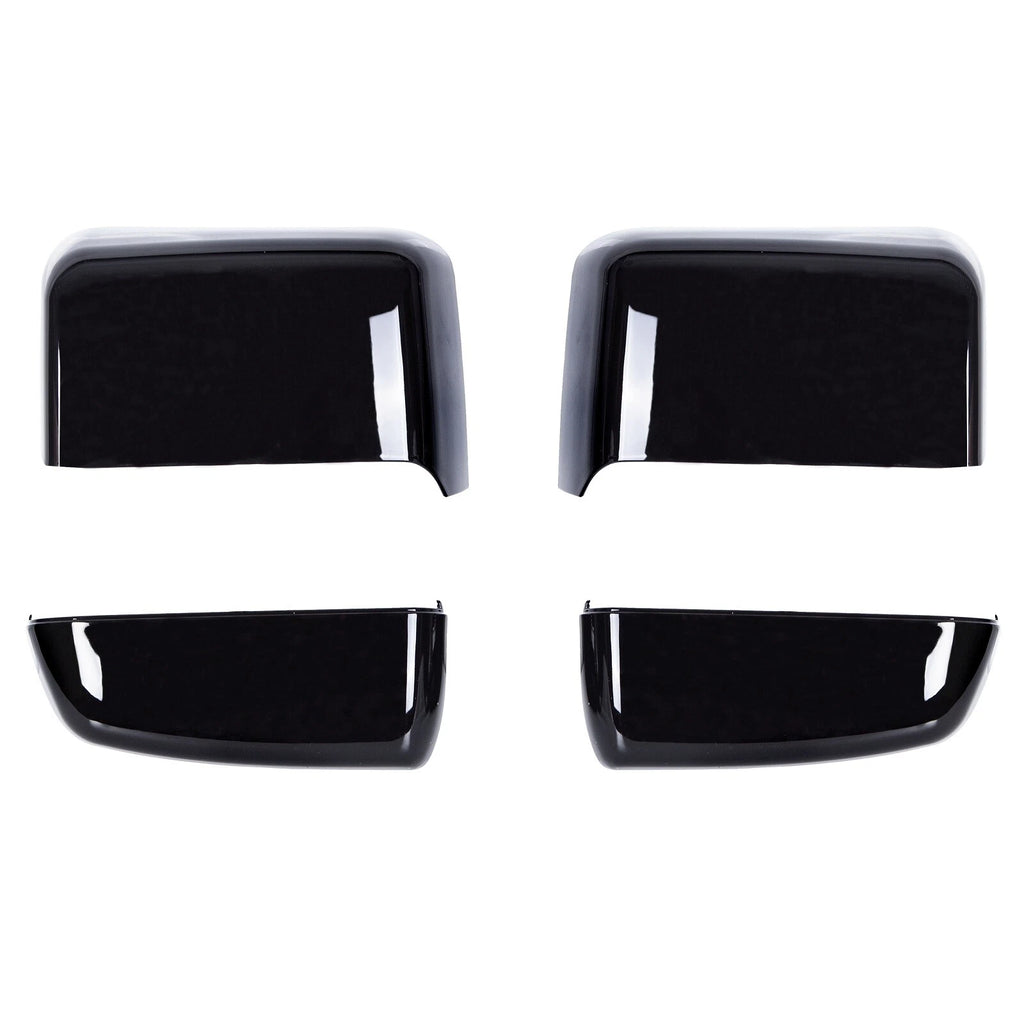 Gloss Black Tow Mirror Cap Cover for Chevy Silverado GMC Sierra (2014–2019)