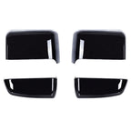 Gloss Black Tow Mirror Cap Cover for Chevy Silverado GMC Sierra (2014–2019)