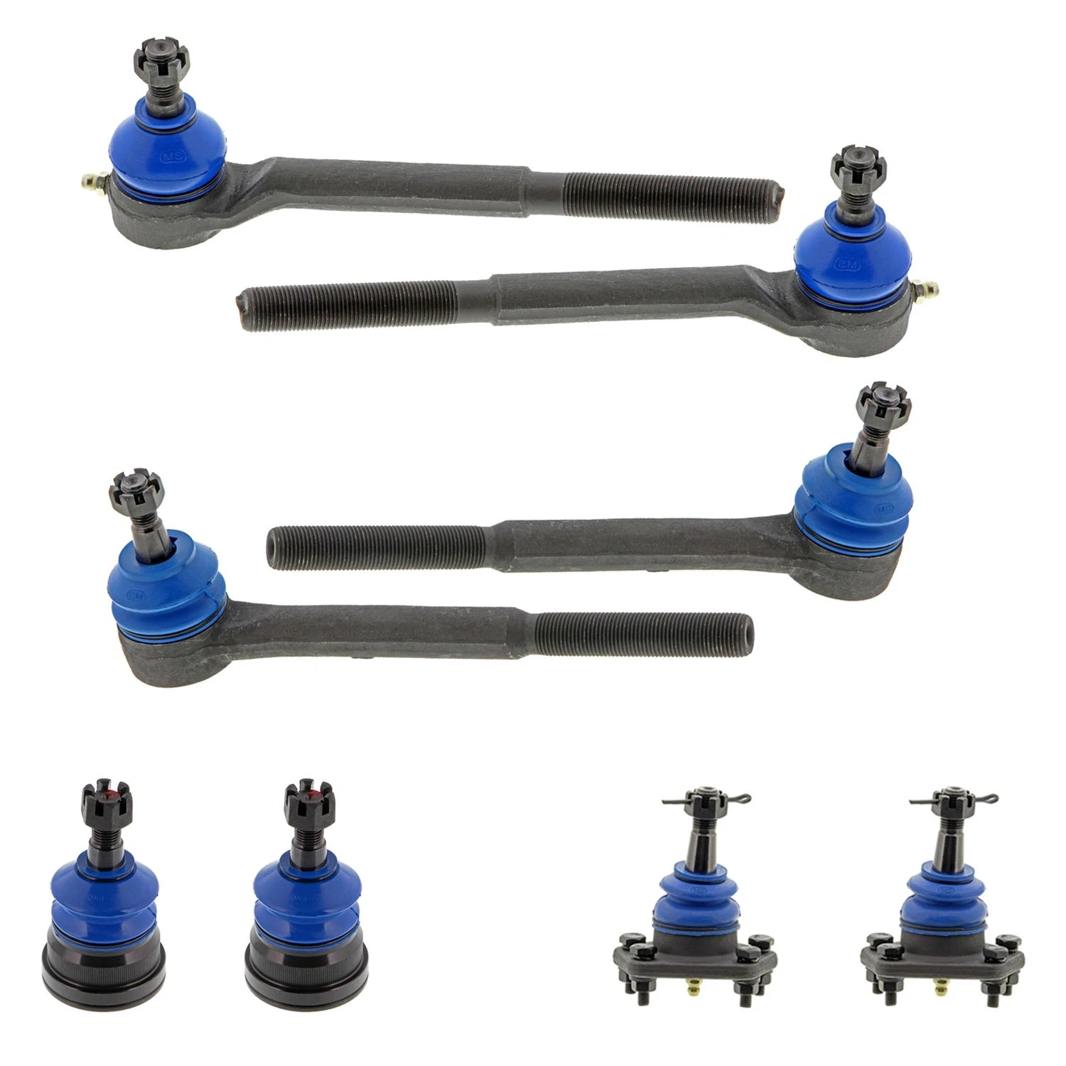 8PC Tie Rod Ends & Ball Joint Kit for El Camino LLV Malibu RWD (1978–1983)
