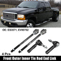 Set of 4 Tie Rod Ends for Dodge Charger 
