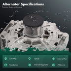 Alternator for Mercedes-Benz E350 (2011–2013), GL350 (2010–2012) 11445
