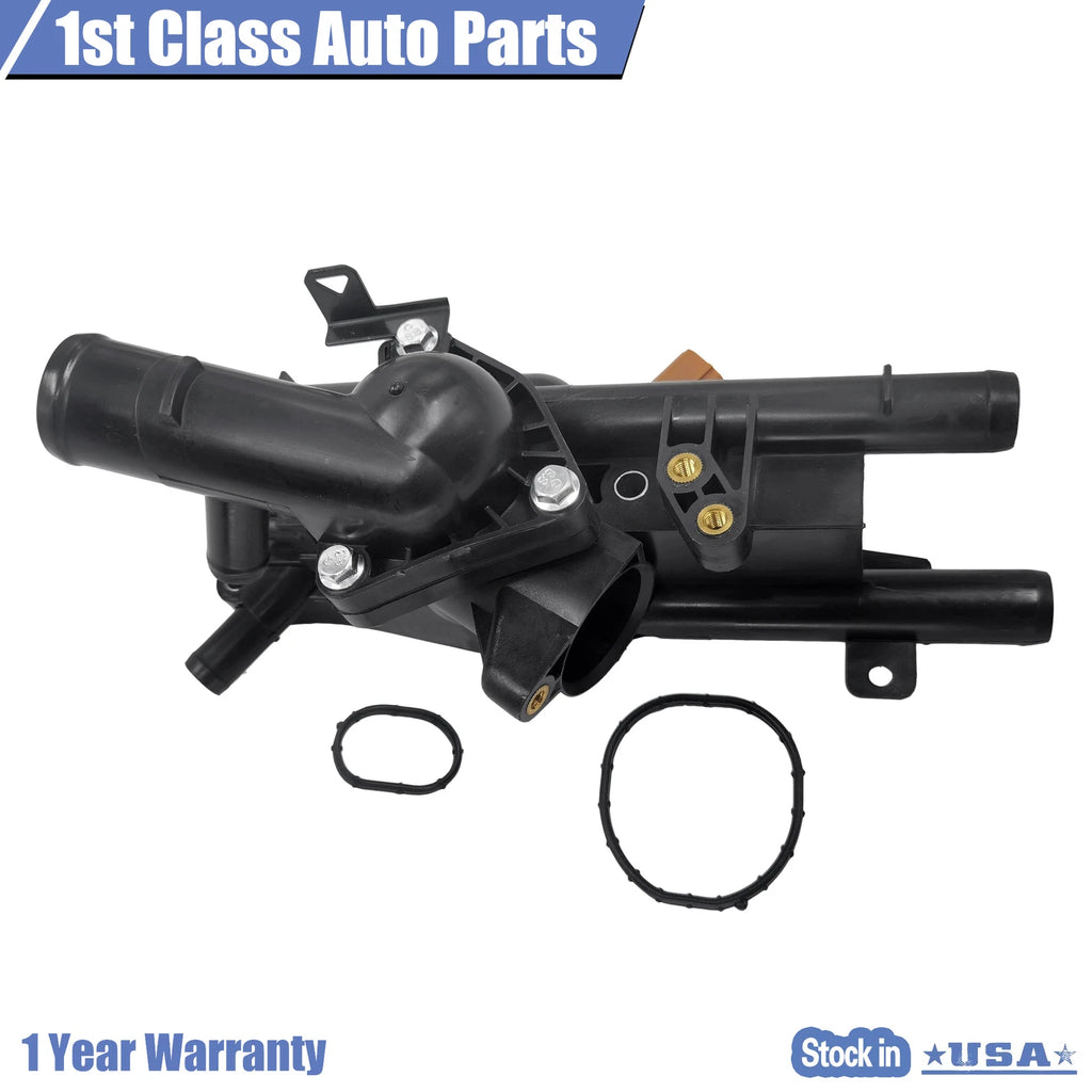 Outlet and Thermostat Housing Kit for Hyundai Sonata Kia Optima (2010–2018)
