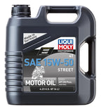 Set of 4 LIQUI MOLY 4L Motorbike 4T SAE 15W50 Oil