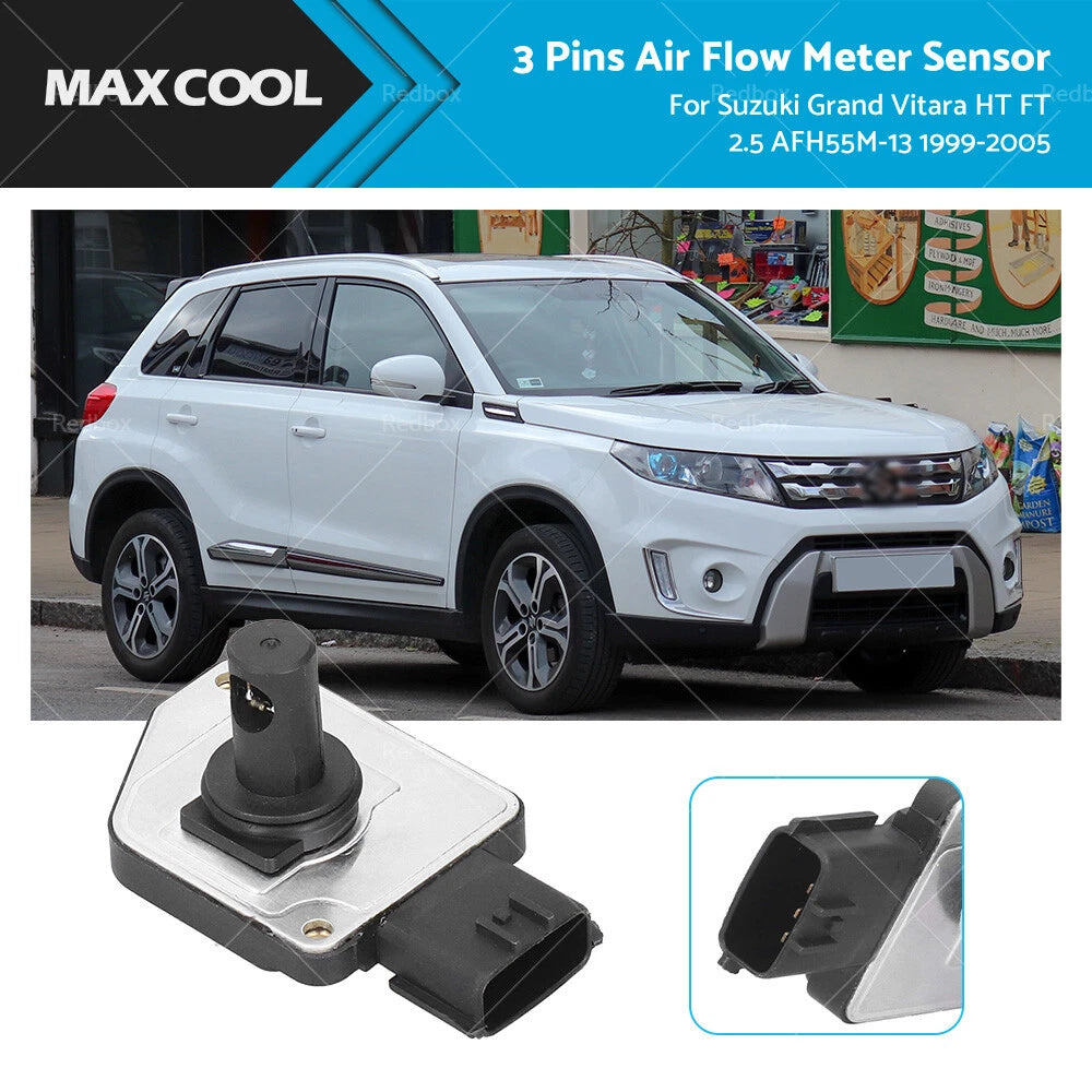 Mass Air Flow Sensor for Suzuki Grand Vitara 2.5 (1999–2005) AFH55M-13
