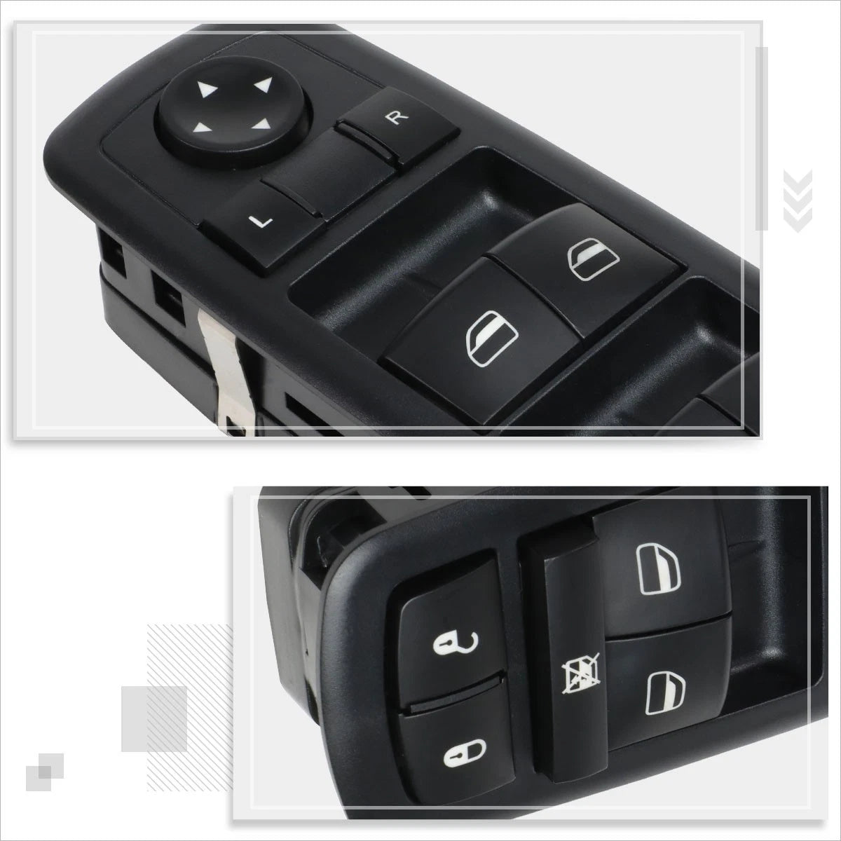 Steering Wheel Quick Release Hub for J2 (Low Profile, Black)