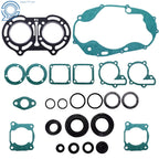 Complete Engine Gasket Oil Seals Kit for Yamaha Banshee YFZ350 (1987–2006)