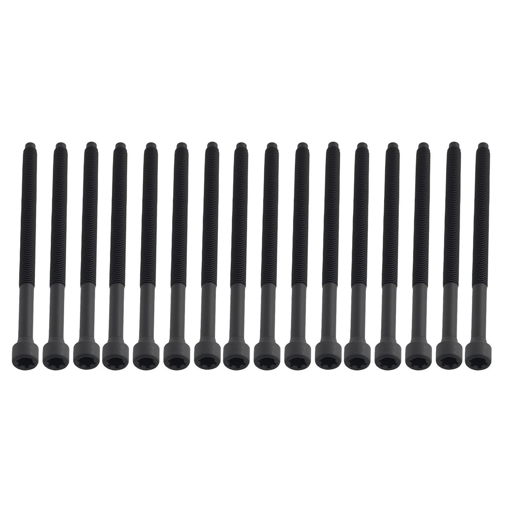 16pcs Head Bolts for Audi Q5 Q7 S4 S5 SQ5 VW Touareg V6 3.0L (2009–2017) 06E103385