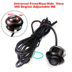 Backup Reverse Parking Camera Kit for Car (Waterproof, 170º CCD, Night Vision)