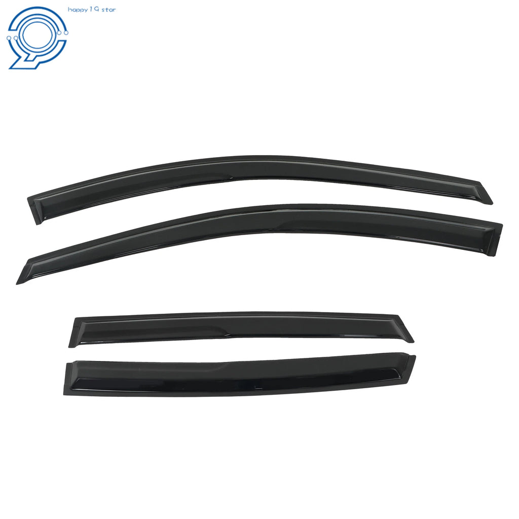 Set of 4 Window Visors for Honda CR-V (2007–2011)