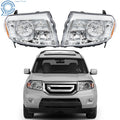 Chrome Headlamp for Honda Pilot (2009–2011)