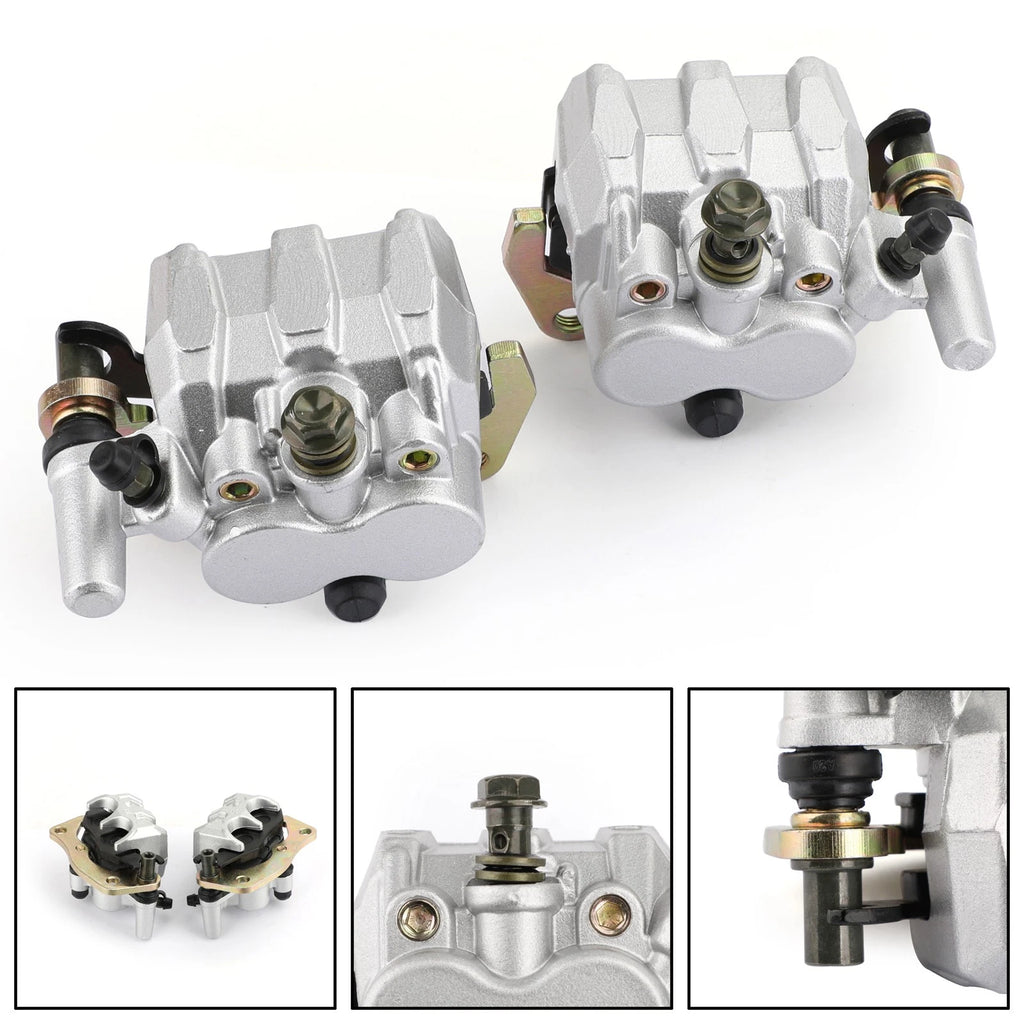 Set of 2 Front Brake Calipers for Yamaha YXR45F YXR660FA YXR660 YXR700