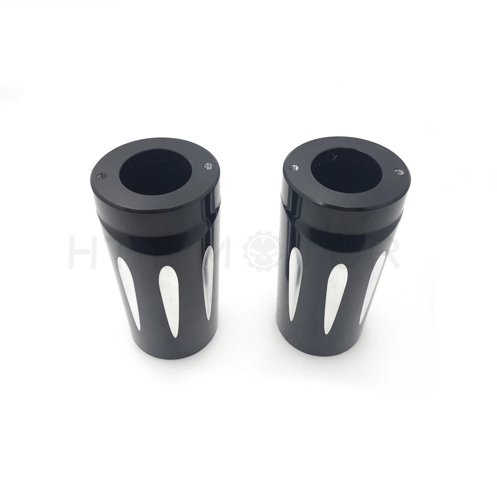Fork Boot Slider Cover Cow Bell for Harley (1986–2013)