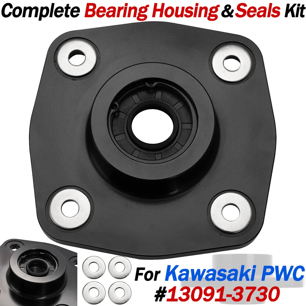 Bearing Housing Assembly & Seal for Kawasaki PWC (13091-3730, 13280-3730, 13280-3756)