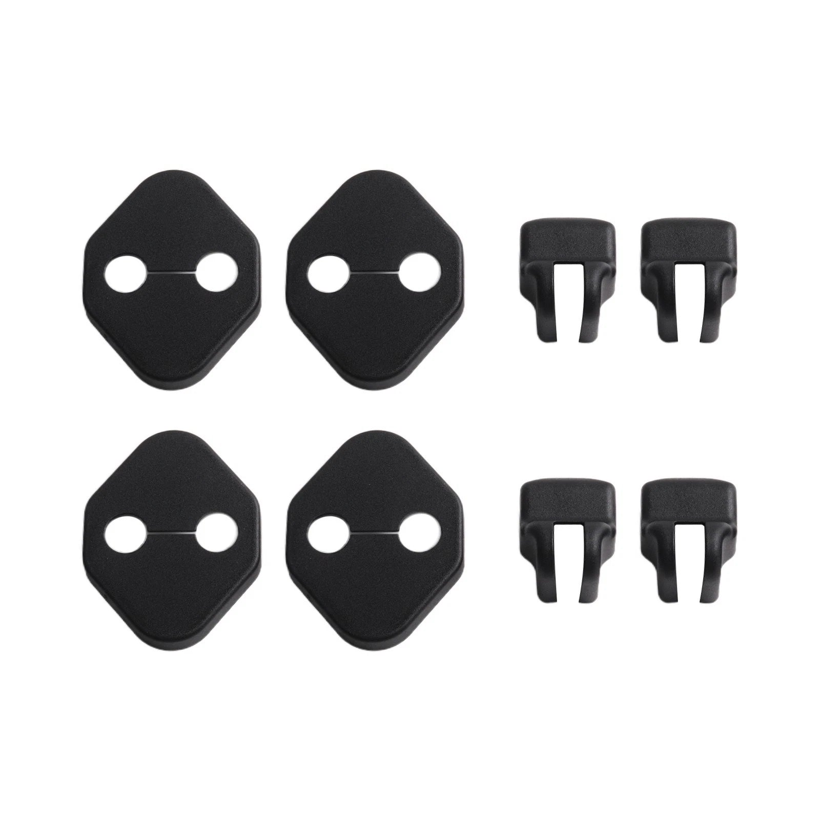 Seamless Integration Door Lock Cover Protectors for Toyota RAV4 (2019–2022)