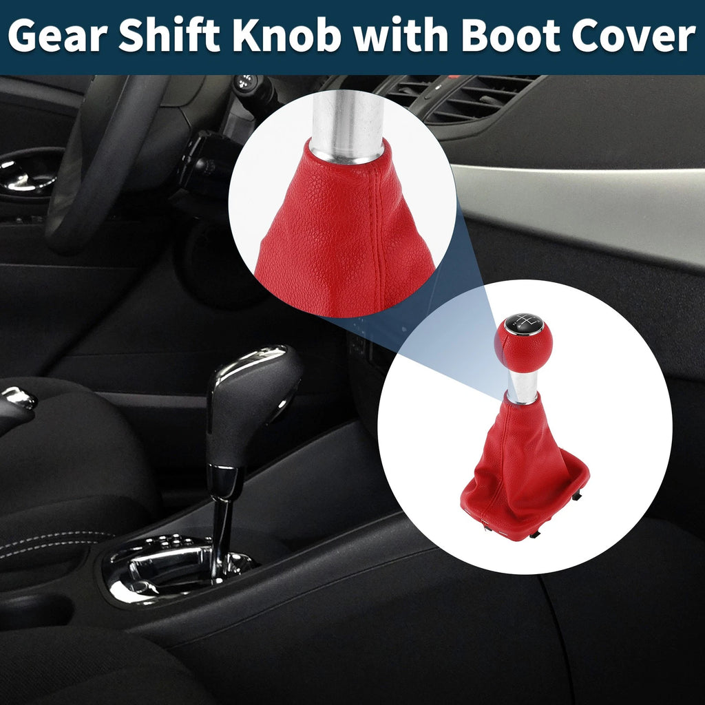 5 Speed Gear Shifter Knob with Cover for Audi A3 8L1 (1996–2003)