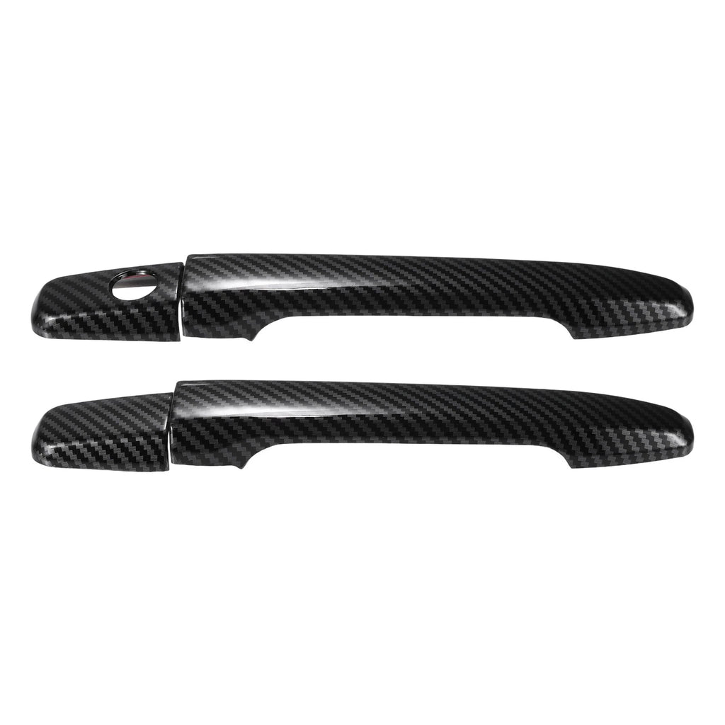 Set of 4 Keyless Holes Door Handle Covers for Mitsubishi  Carbon Fiber