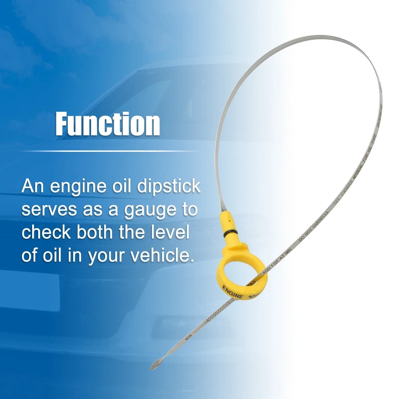 Engine Oil Dipstick for Chrysler 300 Limited S Touring 3.5L V6 (2005-2010)