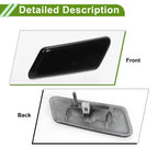 Front Left Washer Nozzle Cover Cap for Lexus GX460 (2014–2019) 8504560080 Black