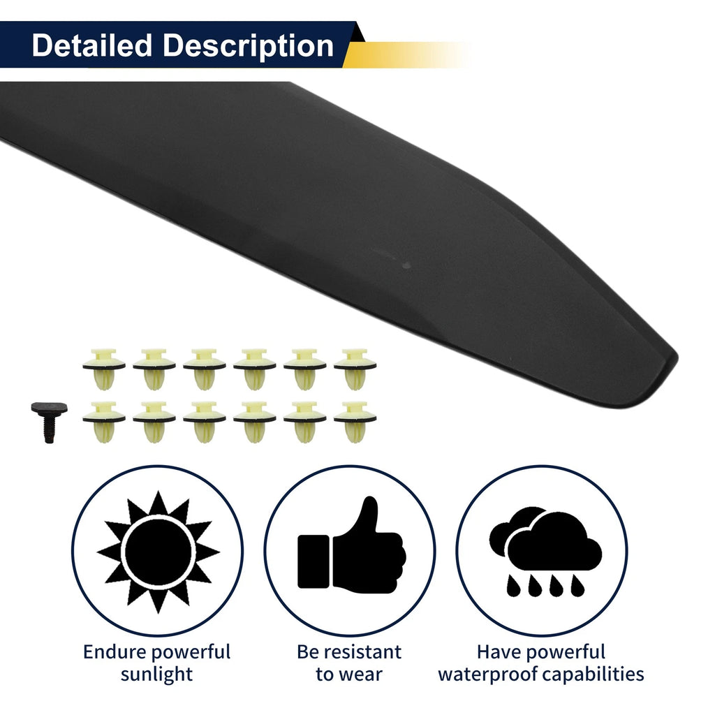 Door Side Lower Trim Garnish No. 7507310010 for Toyota C-HR (2017–2023)