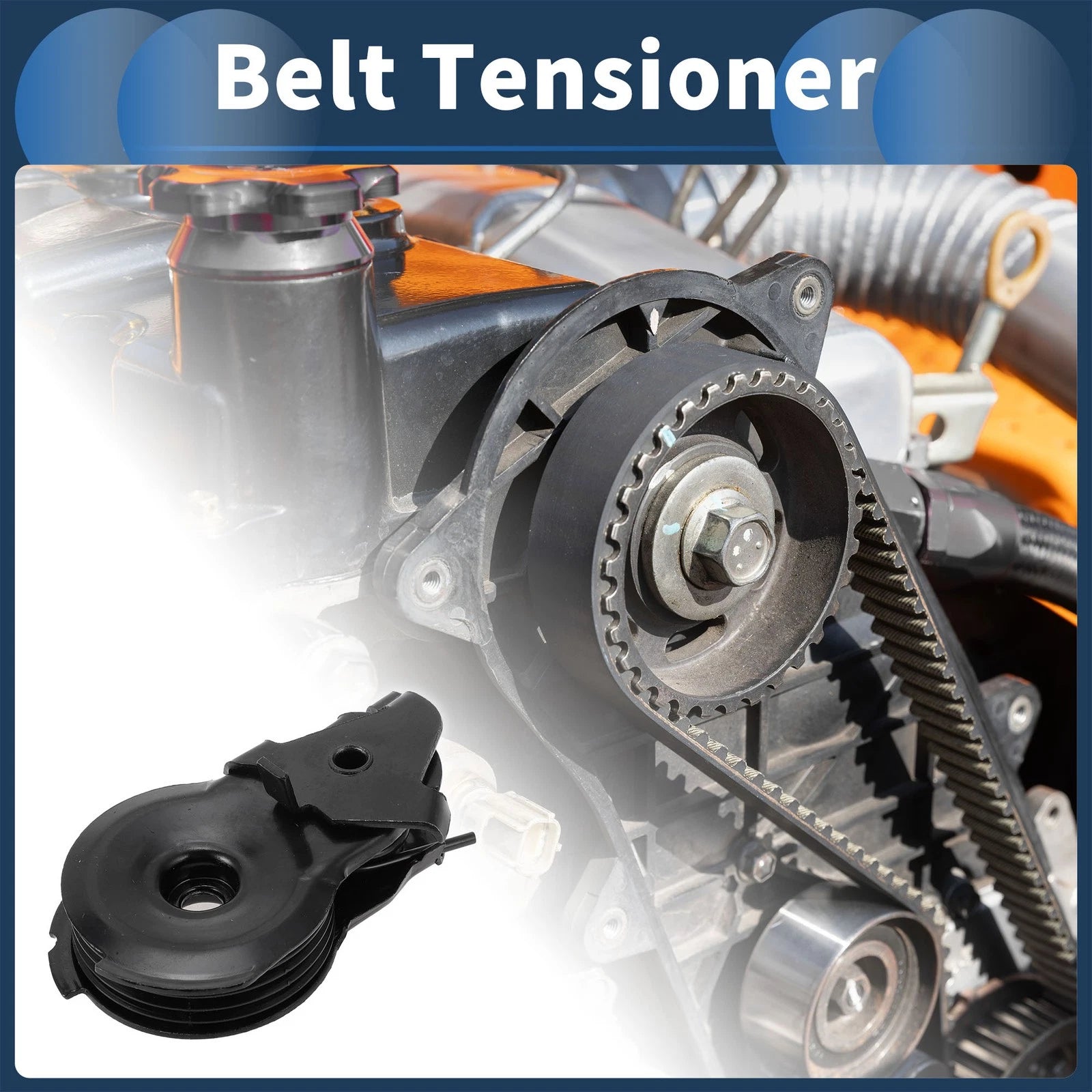 Belt Tensioner for Ford Contour (1995–2000) No.F5RZ8W508A Metal