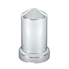 Chrome Pointed Lug Nut Covers Push-On Set for Toyota Tacoma (2005–2015)