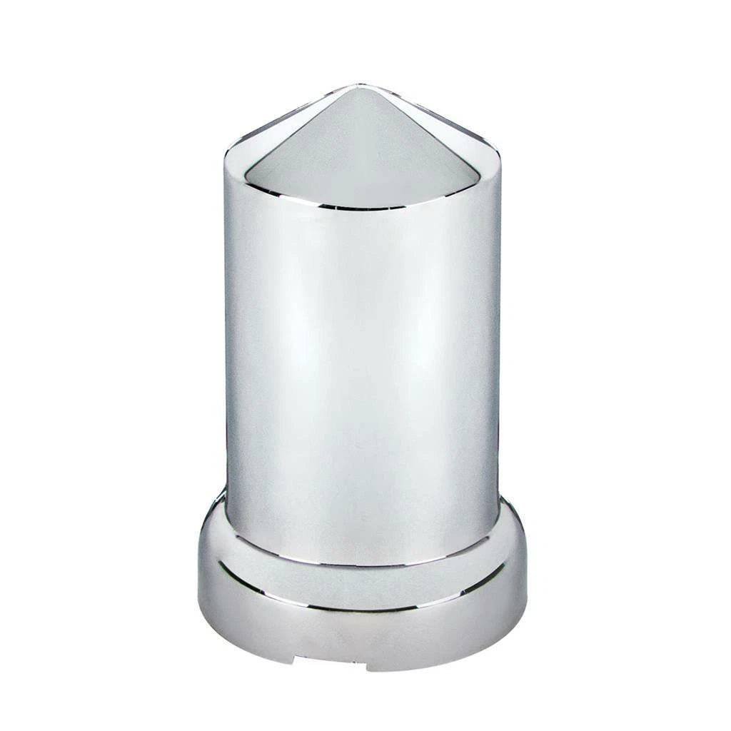Chrome Pointed Lug Nut Covers Push-On Set for Toyota Tacoma (2005–2015)