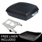 Chopped Trunk Two Up Mount Rack for Harley Touring FLHX (2014–2026)