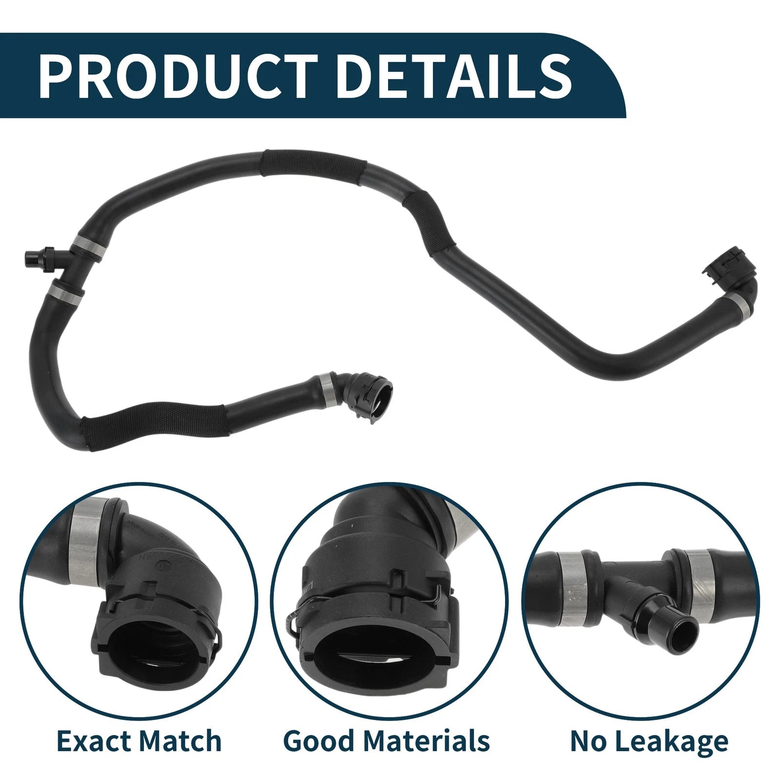 Radiator Hose No.17129894741 for BMW X3 2.0L (2017–2025)