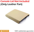 Leather Synthetic Console Armrest Cover for Ford Explorer (2006–2010) Beige