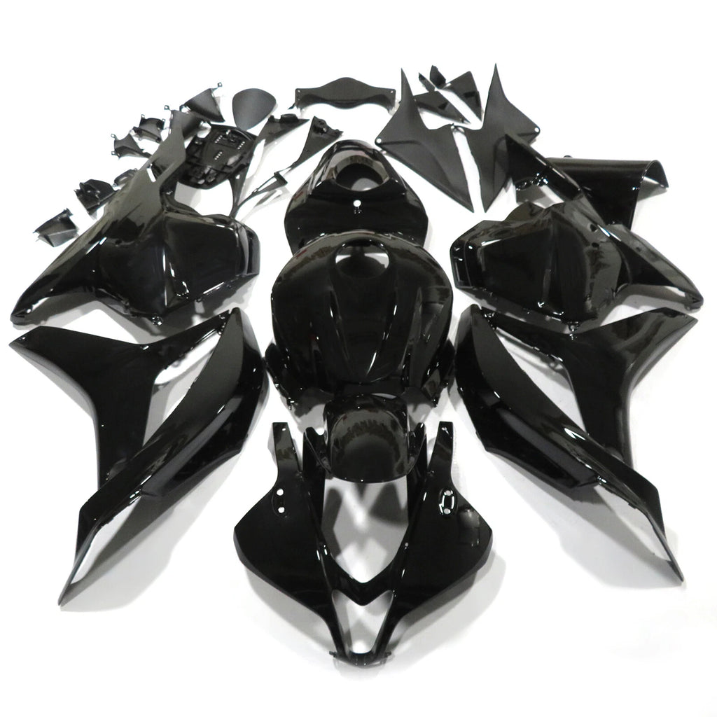 Glossy Black Fairing Kit for Honda CBR 600 RR (2009–2012)