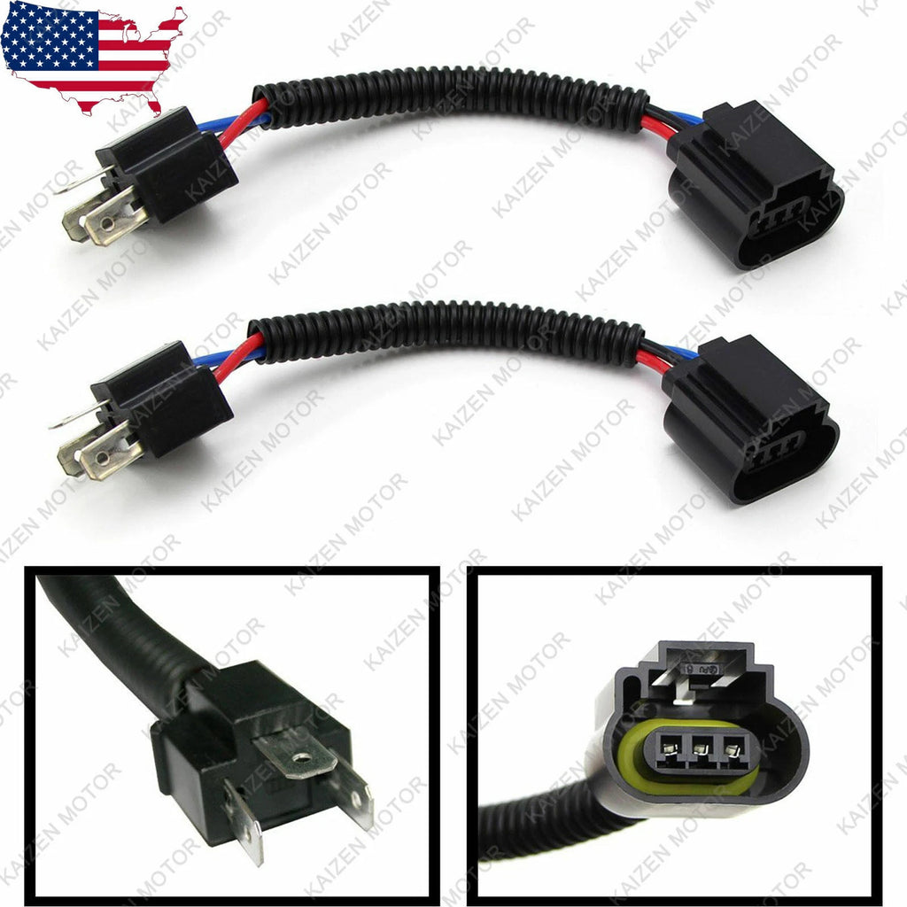 Headlight Conversion Cable for 2x 9003 to 9008 (H4–H13, 9003–9008)