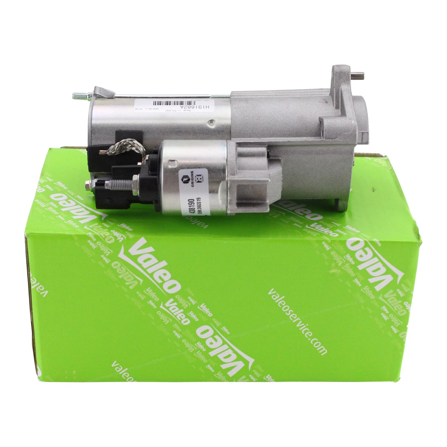 Valeo 438190 Transmission Starter Motor for Audi A4 Quattro (2005–2008)