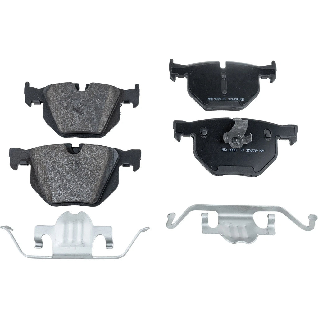 Rear Brake Disc Rotors and Pads Kit for BMW 5 Series E60 (2007)