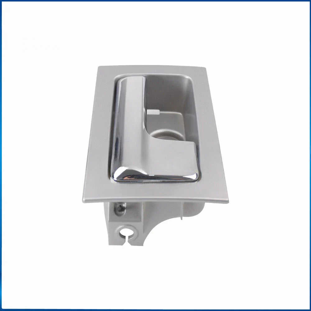 Inside Door Handle Silver Gray Housing Chrome Lever for F-150 (2009-2014)