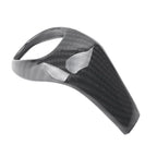 Gear Shift Knob Cover Trim for BMW X1 F48 2016-2017 Black Carbon Fiber