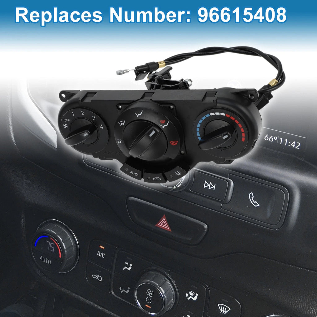 HVAC A/C Heater Climate Control Panel No. 96615408 for Chevrolet Optra (2004–2010)