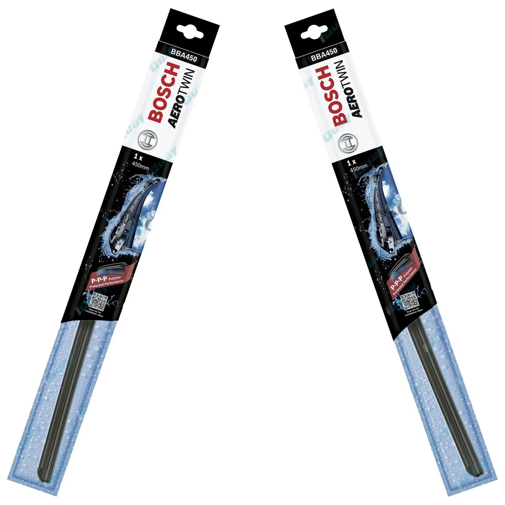 Front Pair Bosch Aerotwin Wiper Blades Set for Holden Calibra YE 1991~1998