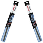 Front Pair Bosch Aerotwin Wiper Blades Set for Holden Calibra YE 1991~1998