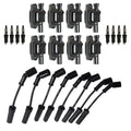 Ignition Wires & Coils Set of 8 with Spark Plugs for Chevy GMC Hummer V8
