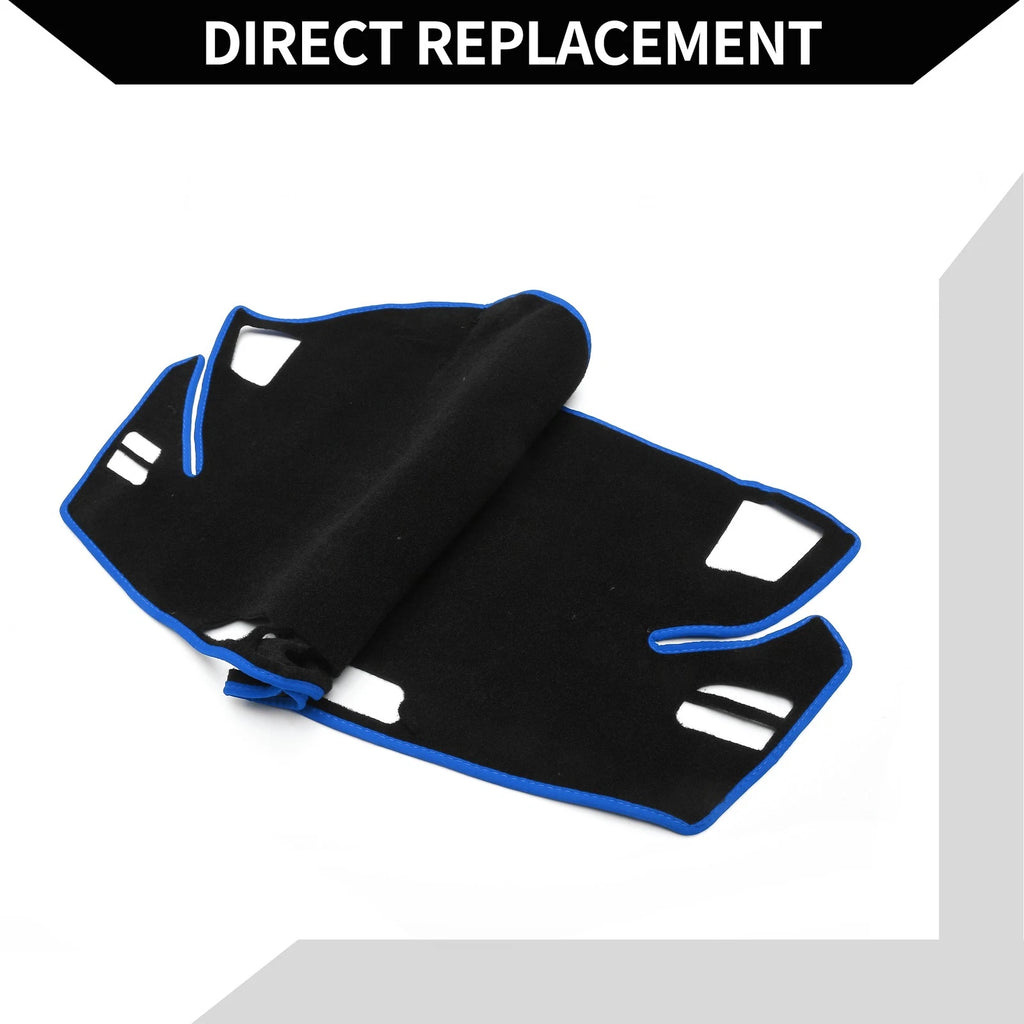 Dashboard Cover Mat for Honda Odyssey (2022–2024) Black Blue