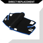 Dashboard Cover Mat for Honda Odyssey (2022–2024) Black Blue