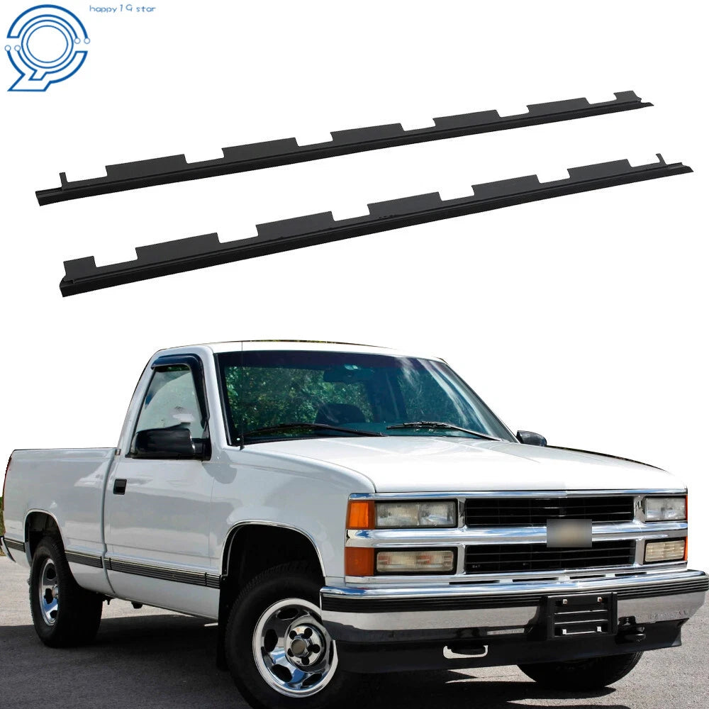 Set of 2 Outer Front Window Sweep Weatherstrip Seals for Chevy GMC Pickup (88–99)